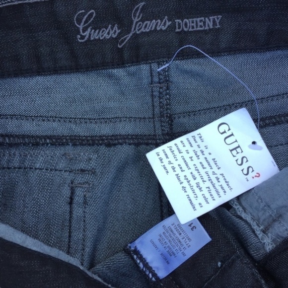 Guess Doheny Bootcut Jeans Black 31 - Picture 3 of 8